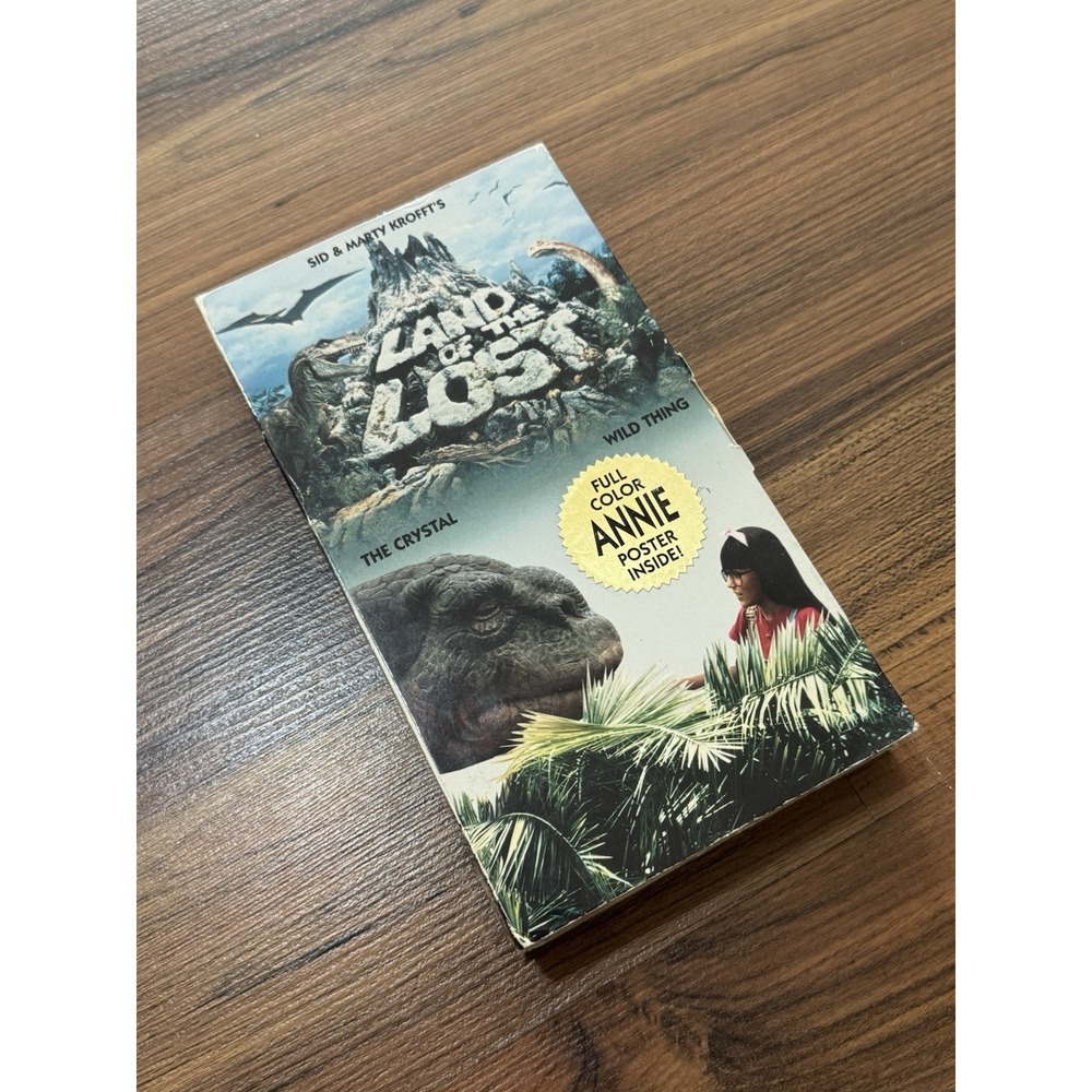 Sid & Marty Krofft's Land Of The Lost The Crystal / Wild Thing VHS 1993